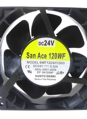 9WF1224H1D03 A90L-0001-0509 三洋SANYO 24V专用发那科FANUC风扇