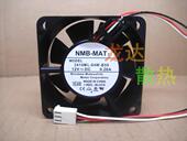B59 6025 0.26A 2410ML 大风量风扇 12V 04W 双滚珠 NMB 6CM