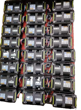 原装AVC双电机 DFPD0456B2H-P002 12V 2.1A暴力服务器 4056mm风扇