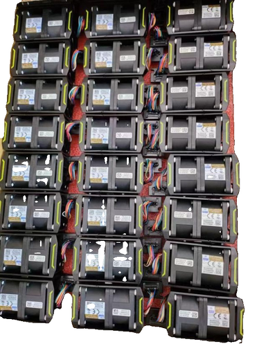 原装AVC双电机 DFPD0456B2H-P002 12V 2.1A暴力服务器 4056mm风扇