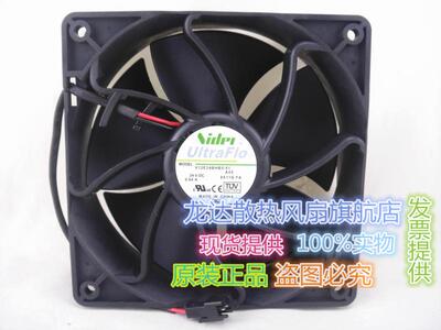 原装Nidec V12E24BHB5-51 24V 0.64A 12038 12CM 变频器散热风扇
