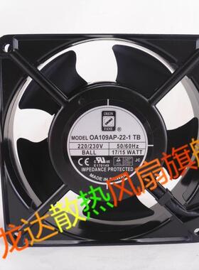 OA109AP-22-1TB03 Orion AC交流散热风扇230VAC 17/15.0W原装正品