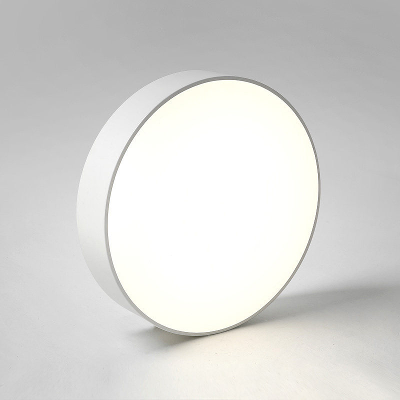 卧室吸顶灯具无极调光铁艺北欧个性日式磨砂圆形灯罩智能天猫精灵