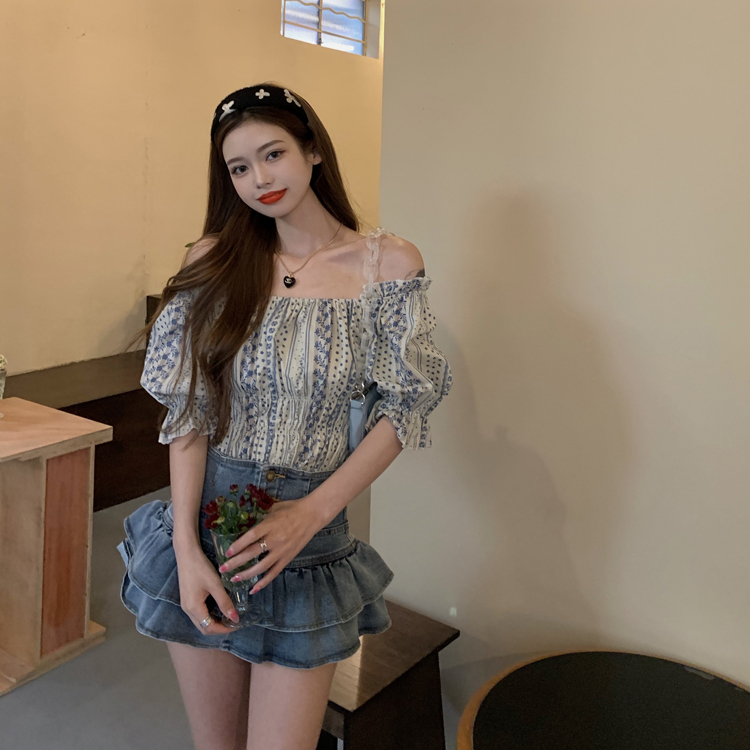 Real price ~ French retro design with wood ears and waist, 2 colors