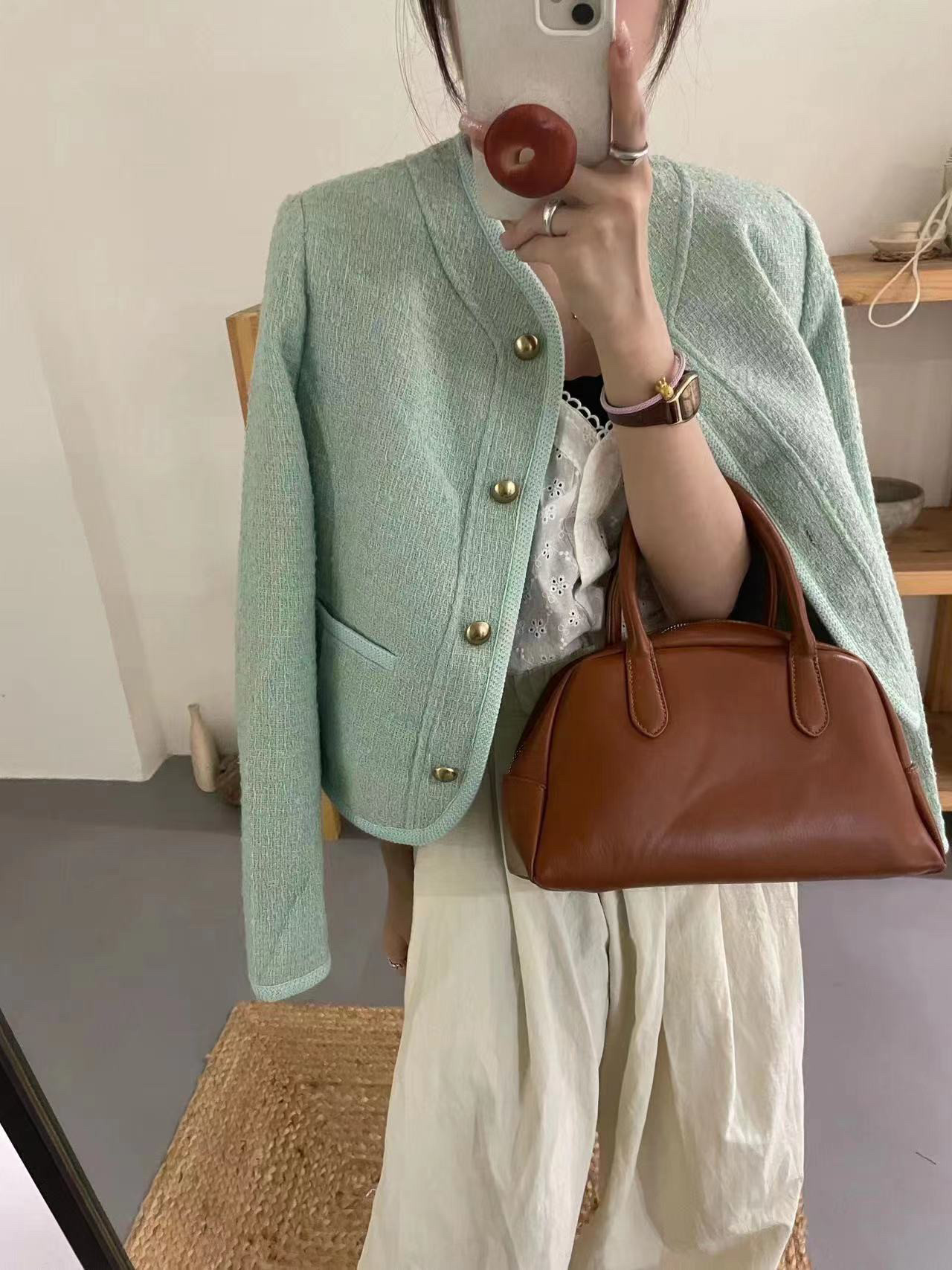东大门现女装2025年春季新款短外套