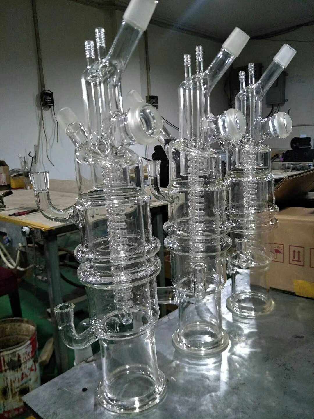 短程分子蒸馏设备薄膜旋转蒸发器刮板式薄膜蒸发器蒸馏釜破损包赔