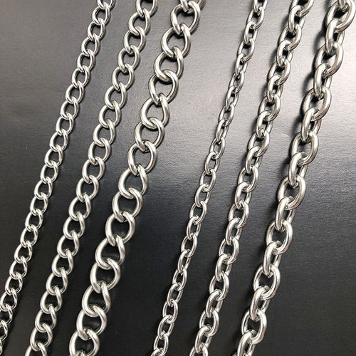 304不锈钢链条扭链O字链挂链定做