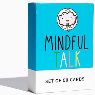 50 Mindfulness Conversation Starter Cards games for Kids游戏