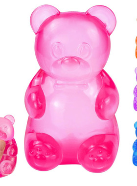 4pcs Bear Taba Squishy Balls toys Kids Stress Relief needoh