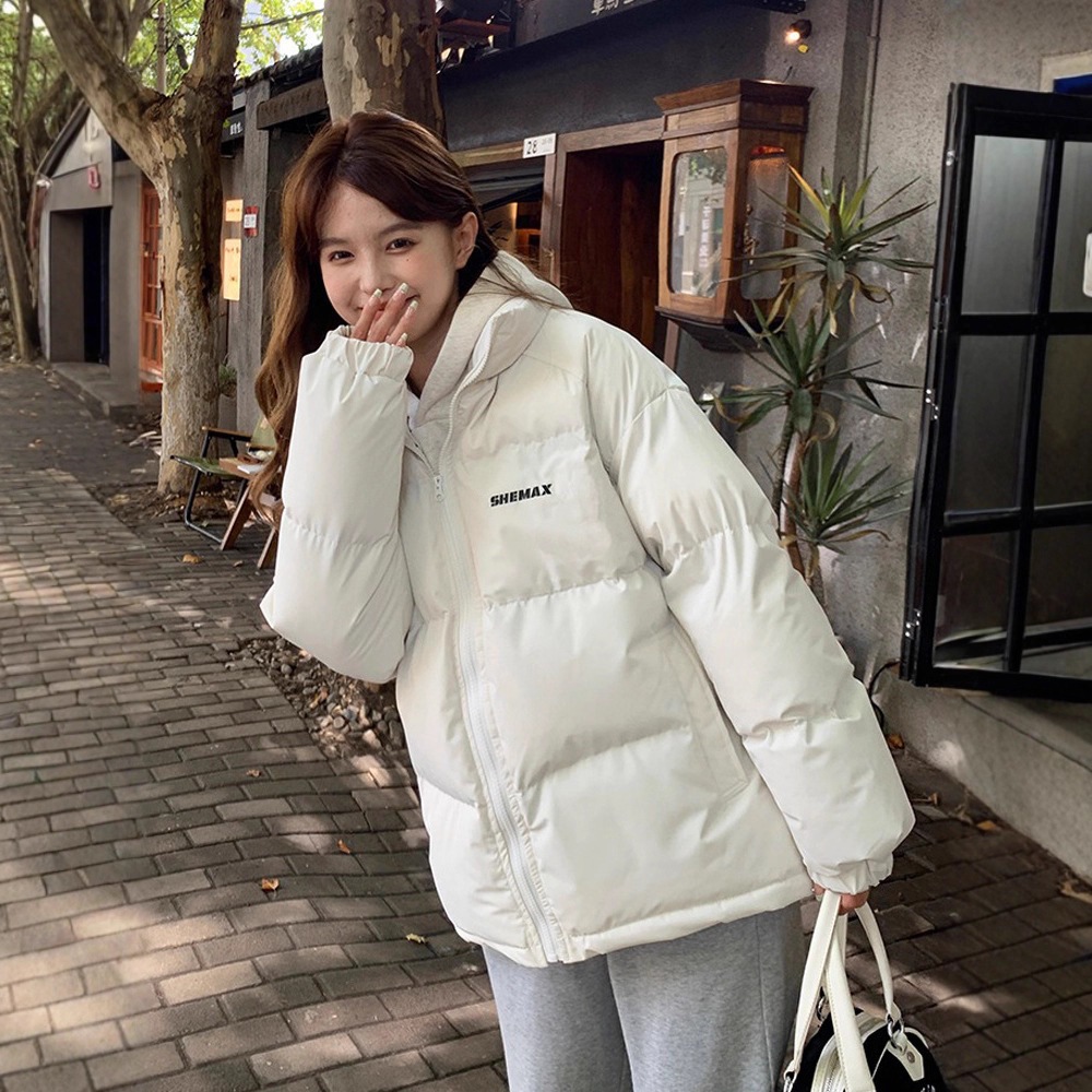 欧美大码女装保暖外套亚马逊2023冬新款女装棉衣棉服棉袄子外套