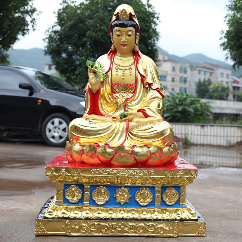 树脂观音菩萨寺庙供奉佛像