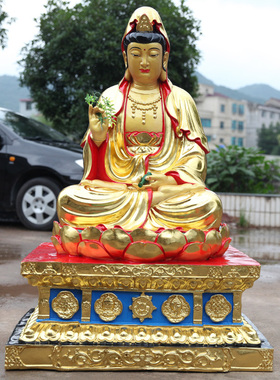 树脂观音菩萨寺庙供奉佛像