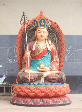 寺庙树脂玻璃钢地藏王菩萨佛像