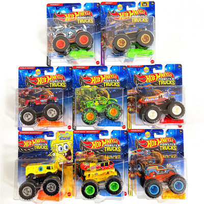 HOTWHEELS风火轮合金小跑车模狂野大脚车汽车男孩1:64玩具车FYJ44