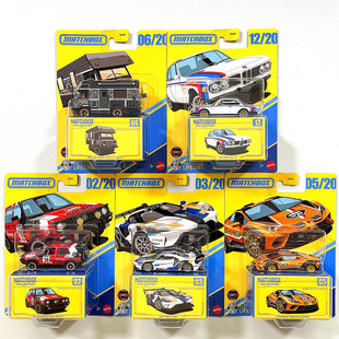 MATCHBOX火柴盒GBJ48急速50周年珍藏甲壳虫保时捷斯巴鲁奔驰车模