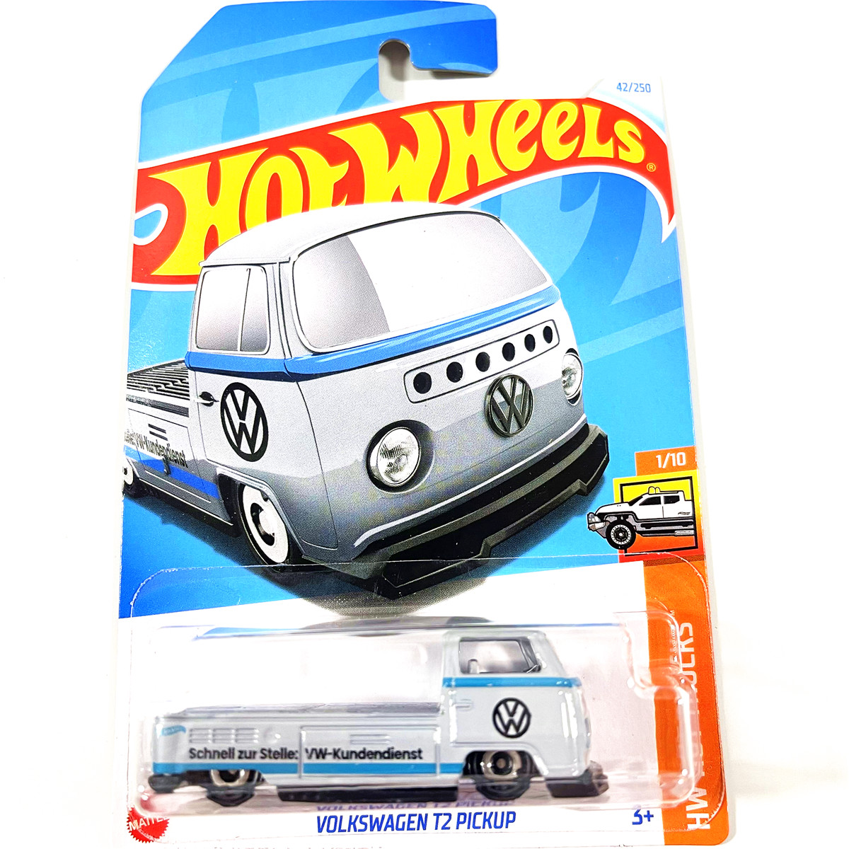 HOTWHEELS风火轮合金小跑车模2024GB大众VOLKSWAGEN T2皮卡PICKUP 玩具/童车/益智/积木/模型 合金车/玩具仿真车/收藏车模 原图主图