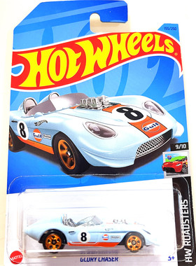 HOTWHEELS风火轮合金小跑车模23H海湾石油GULF追逐者GLORY CHASER