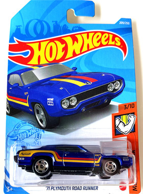 HOTWHEELS风火轮小跑车C4982021L批次PLYMOUTH普利茅斯ROADRUNNER