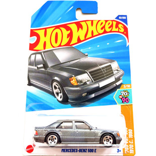 BENZ奔驰500 HOTWHEELS风火轮火小跑车C4982025MCDNH批次MERCEDES