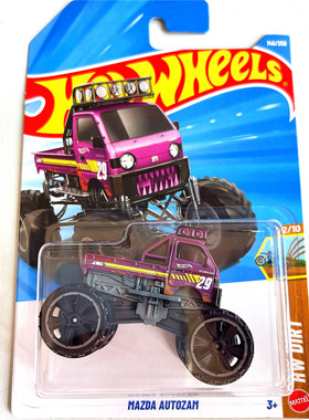 HOTWHEELS风火轮合金小跑车2026GEFB马自达MAZDA大脚皮卡AUTOZAM
