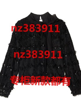 卡芙芮2025冬装新款国内专柜正品代购5D201005原599墨黑玉色米