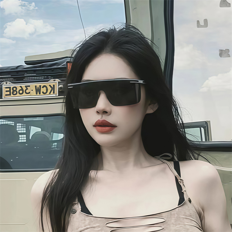 遮阳方形复古男女超大框显瘦墨镜