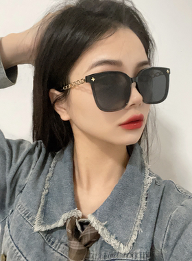 遮阳方形复古韩版男女大框太阳镜