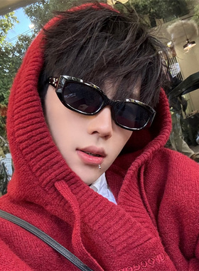 遮阳方形复古男女潮酷痞帅眼镜