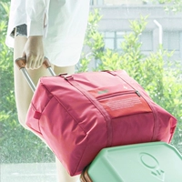 Túi du lịch có thể gập lại túi xách nữ túi thể dục dung lượng lớn du lịch ngắn gói lên máy bay túi du lịch túi hành lý - Túi du lịch balo du lich