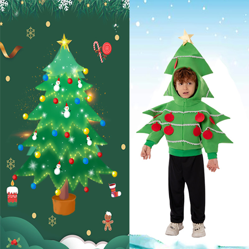 万圣节儿童cos服圣诞节服装创意