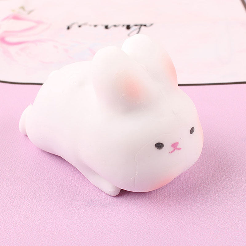 女生玩的解压玩具兔子沙子小白兔捏捏乐玩具减压女发泄网红少女心