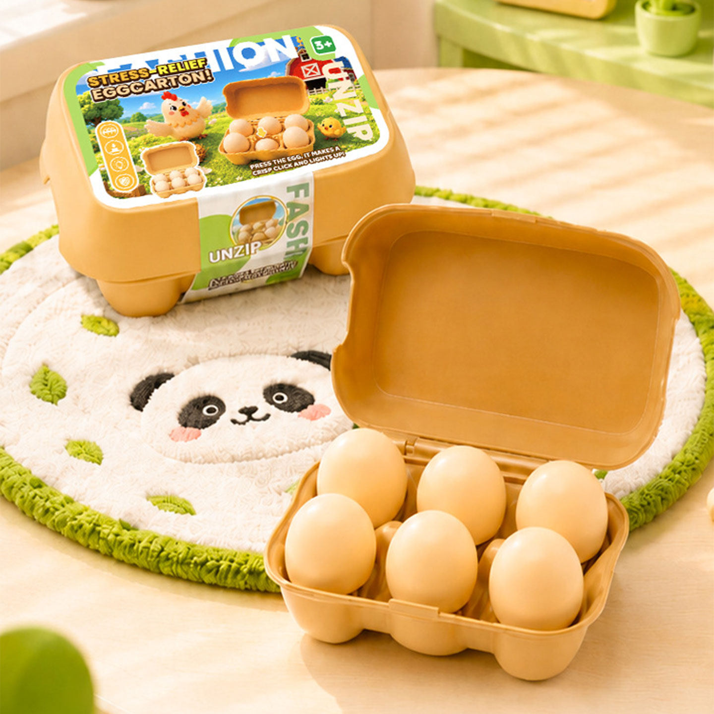 按键解压玩具仿真鸡蛋趣味键帽创意搞怪流行食玩减压手指按压键盘