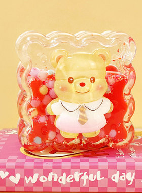 治愈系解压情绪亚克力办公室可爱