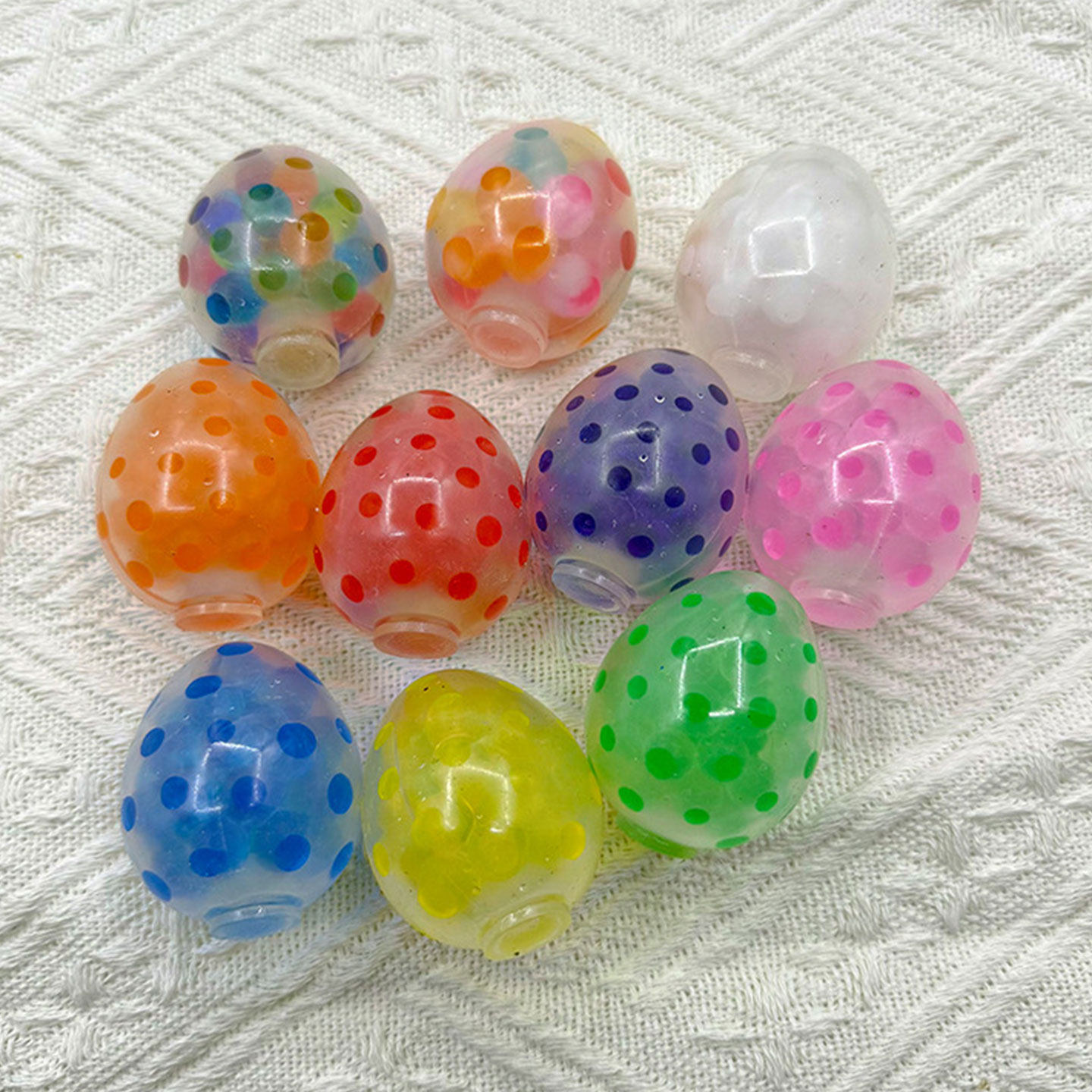 彩色珠子球发泄玩具吸水珠减压球图片