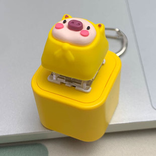 解压按键发声器发光语音按压键盘创意减压发泄玩具解闷小玩意挂件