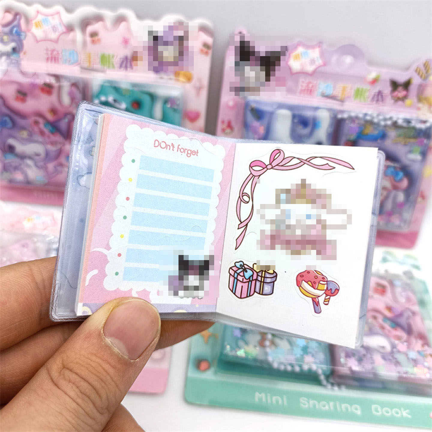 迷你换装豆豆本流沙入油贴纸儿童女孩解压高颜值便携小图案手账本,文具电教/文化用品/商务用品,贴纸/立体贴纸,淘宝优惠券,粉丝福利购,淘宝优惠卷