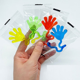粘手巴掌粘粘小手掌小号猫爪大号爬墙超大黏黏手捏捏乐怀旧流星锤