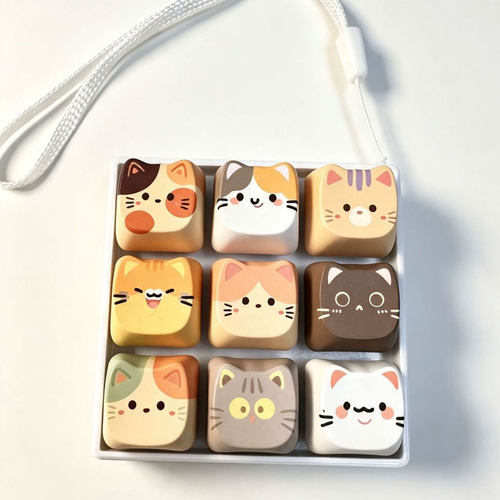 网红玩具解闷小玩意猫咪按键配件