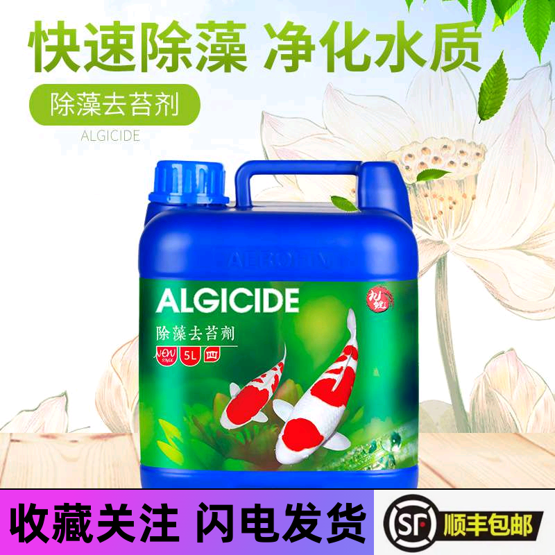 5L鱼池药水除氯清澈硝化除藻外寄抗菌杀菌锦鲤综合调理剂
