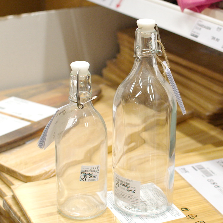 宜家考肯玻璃公升国内代购密封瓶