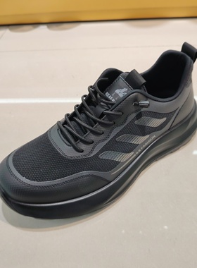 2026年春季新款休闲鞋17069圆头系带超轻厚底舒适时尚健步男鞋