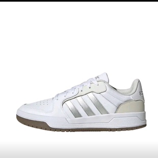板正体育adidas neo Entrap 白黑 低帮 防滑休闲板鞋 JP995