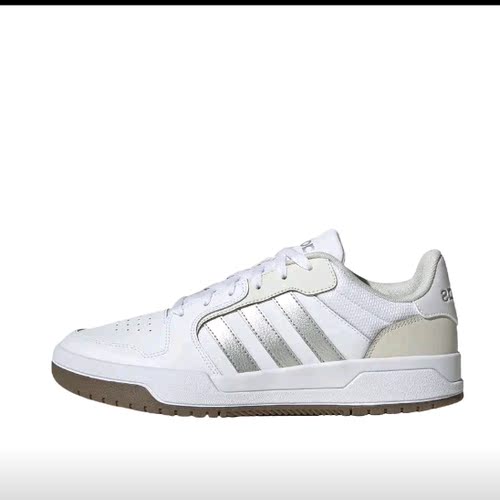 板正体育adidas neo Entrap 白黑 低帮 防滑休闲板鞋 JP995