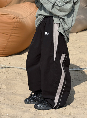 宝多童装儿童裤子男童工装休闲裤胖宝宝春秋款2026新款中大童长裤