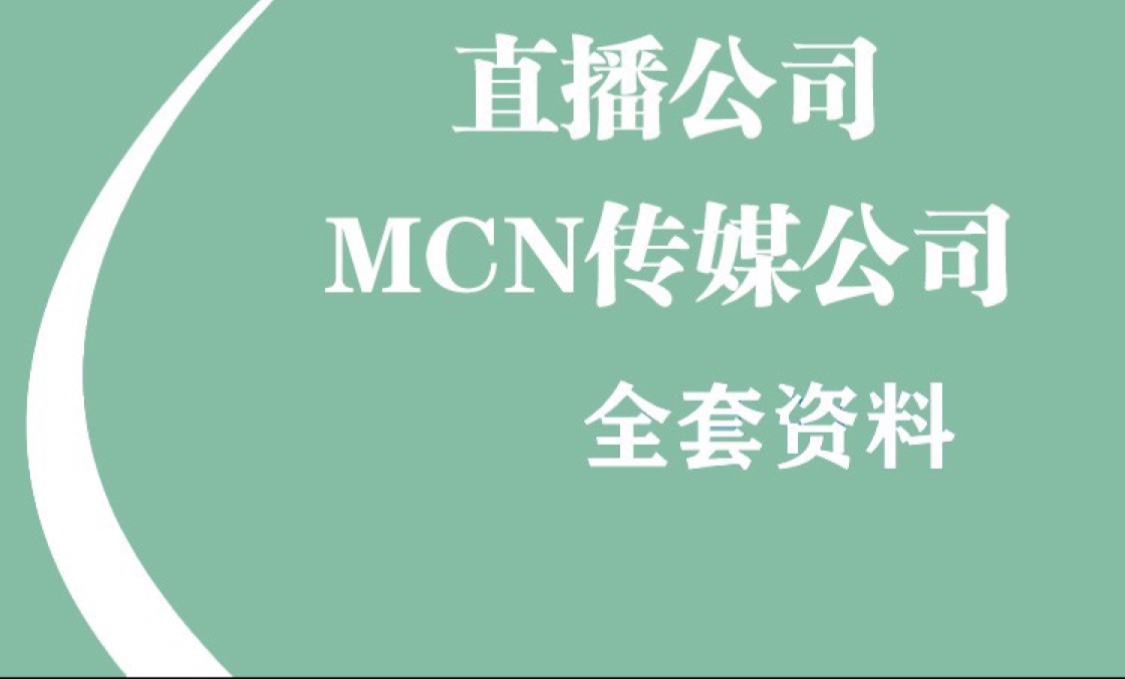 PMP项目实操运营资料管理及创业传媒运营MCN基地文本文件过程资料
