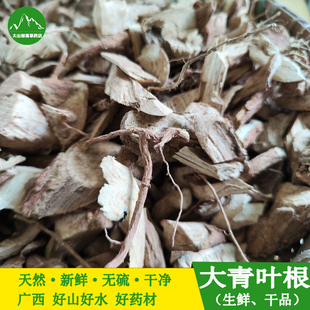 广西新鲜路边青纯根 中草药大青叶根 臭大青纯根干品  包邮