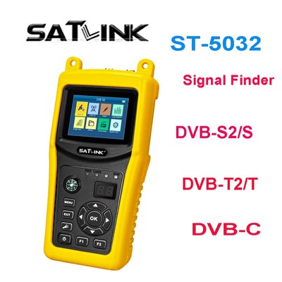 SATLINK ST-5032 DVB-S2 DVB-T2/T DVB-C寻星仪调星仪satlink5032
