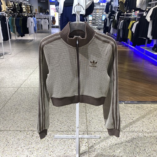 Adidas阿迪达斯女短款夹克