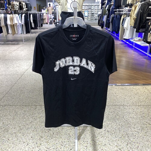 JORDAN男闲纯圆领短袖T恤