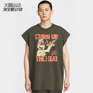 Nike/耐克男新款运动休闲透气圆领无袖T恤HQ9255-IH9266-HV1889